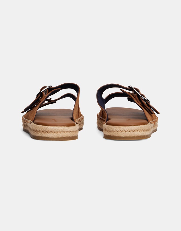 Tommy Hilfiger - Flex Jutte Hilfiger Suede Sandals - Men's