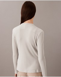 Calvin Klein - Modal Ribbed Cardigan