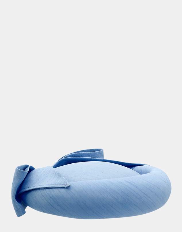 Morgan & Taylor - Samara Pillbox Hat in Blue