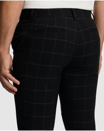 yd. - Loco Check Slim Chino