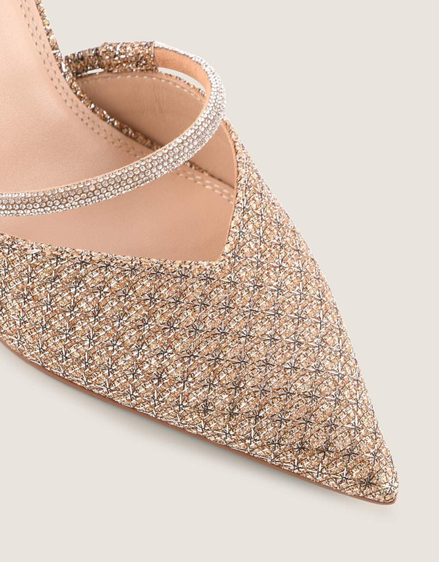 Shelly Shen - Normy High Heels Metallic Leather
