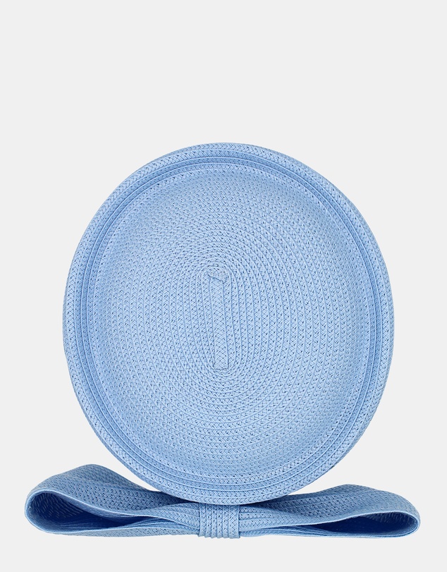 Morgan & Taylor - Tara Racewear Pillbox Hat in Blue