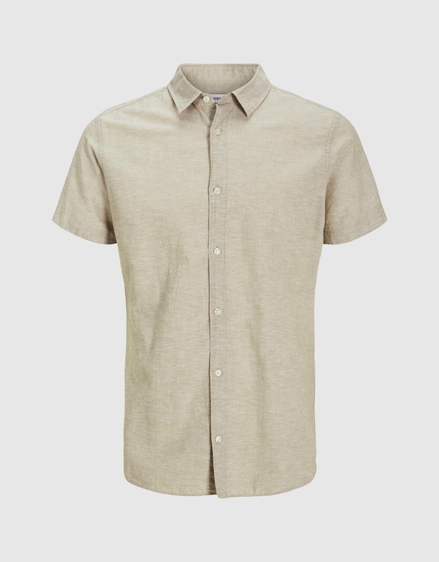 Jack & Jones - Breeze Linen Blend Short Sleeve Shirt