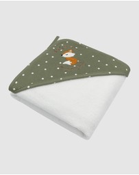 Living Textiles - Jersey Hooded Towel - Forest Retreat