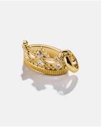 THOMAS SABO - THOMAS SABO Connect Charm crown Gold