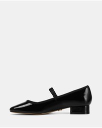 Wittner - Alannah Crinkle Patent Leather Mary Janes