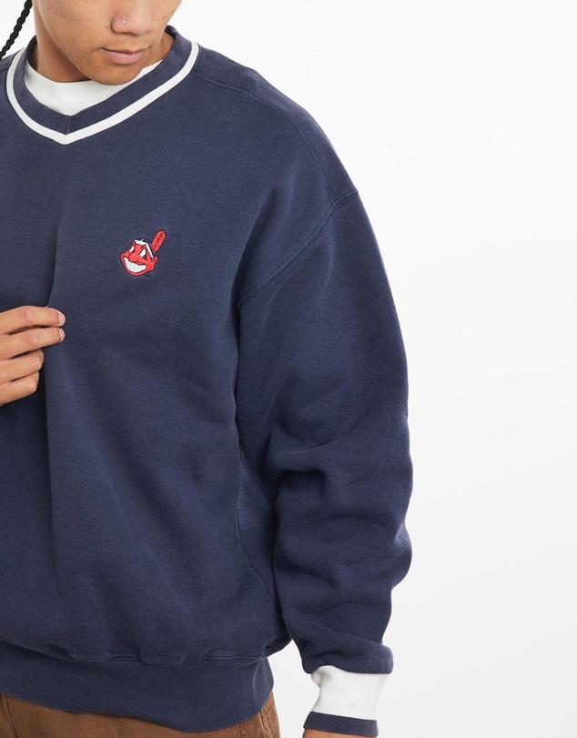 Vintage by The Real Deal - Pre Loved - Vintage 90s MLB Cleveland Indians Sweatshirt