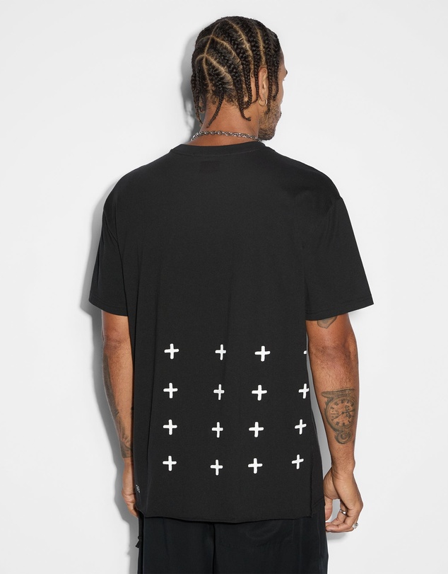 Ksubi - All Day Biggie Ss Tee Jet Black