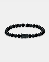 THOMAS SABO - THOMAS SABO Bead Bracelet with Black Goldbear
