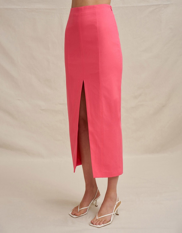 BY JOHNNY. - Chloe Split Midi Skirt