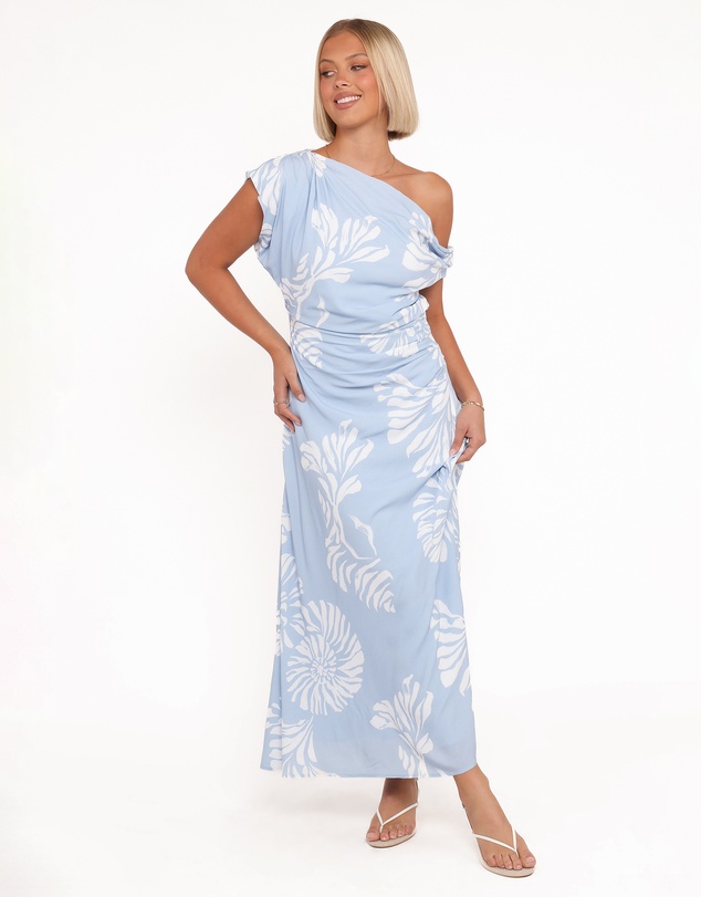 Petal & Pup - Apryl Midi Dress - Shell Print