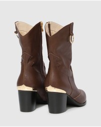 Belle & Bloom - Dallas Western Boot