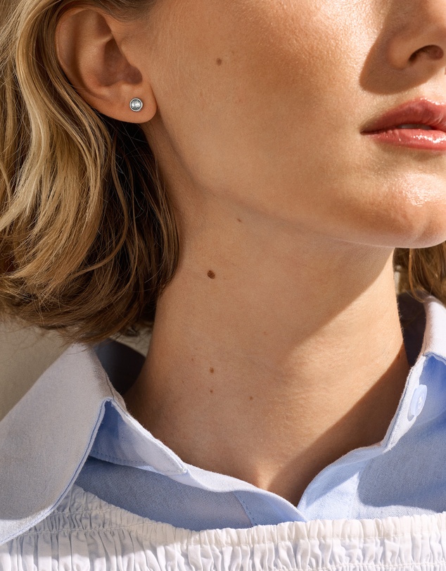 Skagen - Sofie Sea Glass Silver Earring