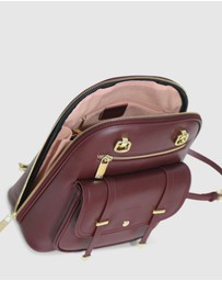Belle & Bloom - 5th Ave Leather Backpack