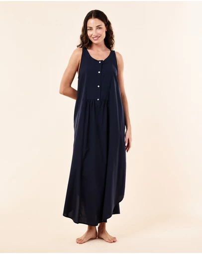Papinelle - Madison Panel Front Maxi Nightie