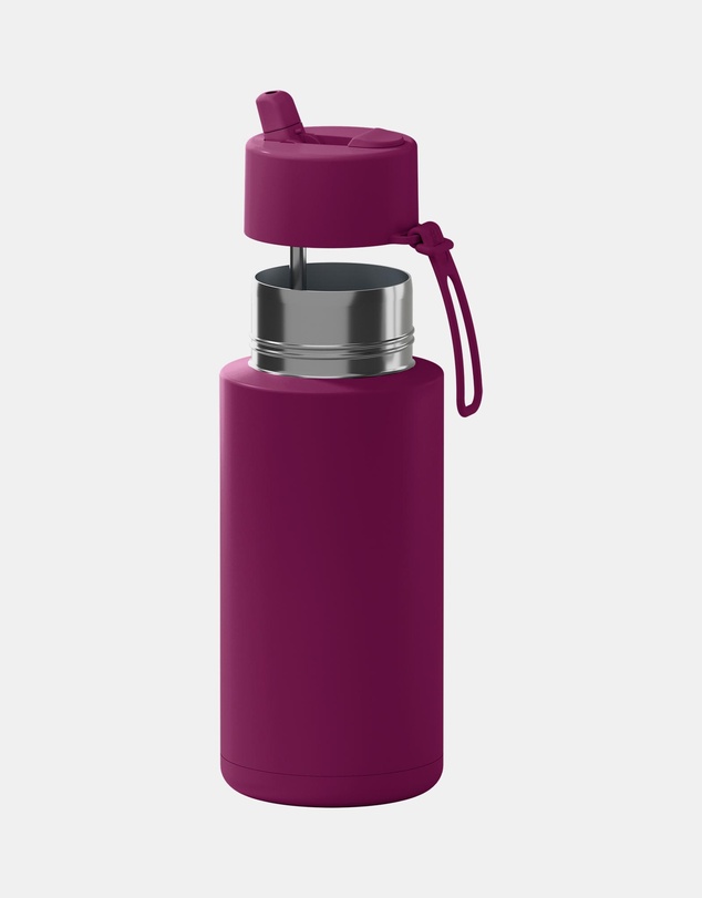 Frank Green - 34oz SS Ceramic Reusable Bottle with Flip Straw Lid - ICONIC EXCLUSIVE
