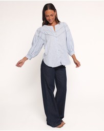 Petal & Pup - Merida Top - Blue