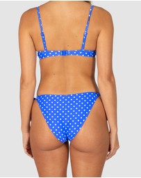 Baku Swimwear - Parisian Summer 70s Tieside Bikini Bottom