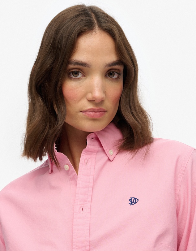 Superdry - Slim Oxford Long Sleeve Shirt