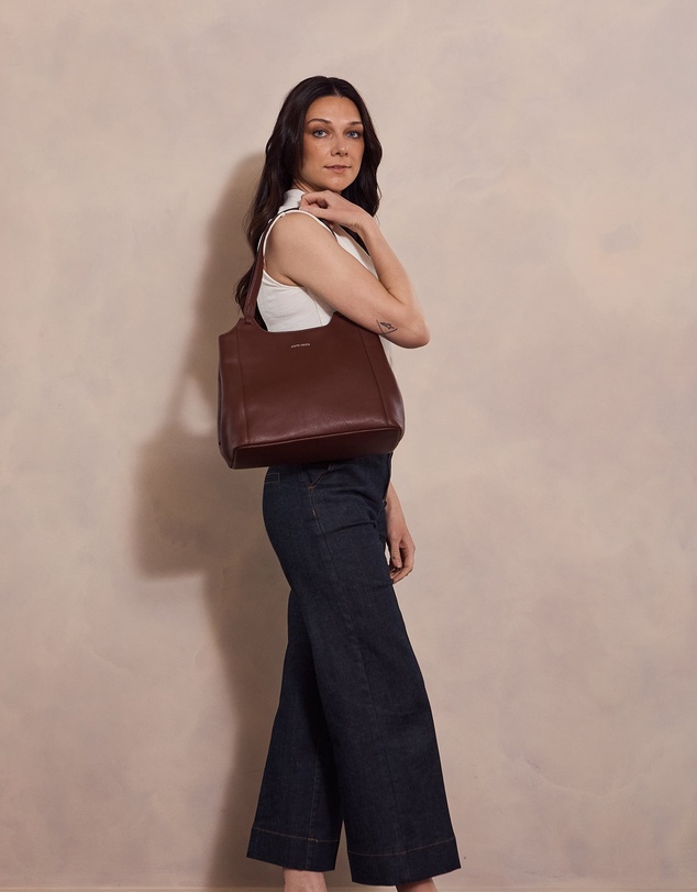 Pierre Cardin - Pierre Cardin Ladies Leather Tote