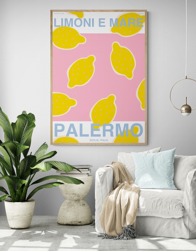 Inka Arthouse - Italian Lemon Art Print