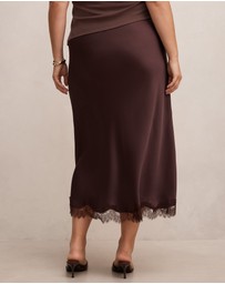 Forever New Curve - Enola Curve Lace Maxi Skirt