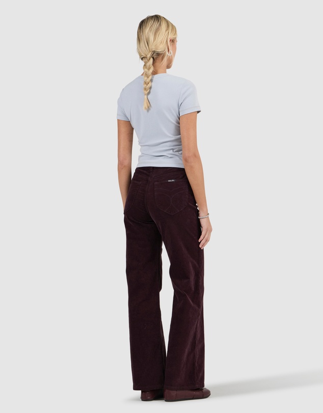 Rolla's - Sailor Scoop Jean Long - Velvet Dark Cherry