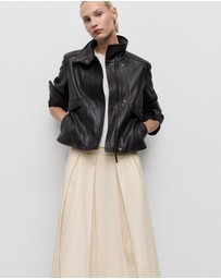 M.N.G - Pleated Midi-Skirt