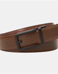 Buckle - Clarke. Australian Made Auto Leather Belt. 35mm width.