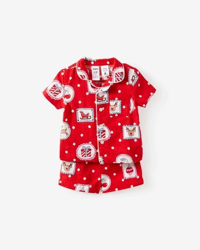 Cotton On Kids - Baby Woven Family Christmas Pj Set