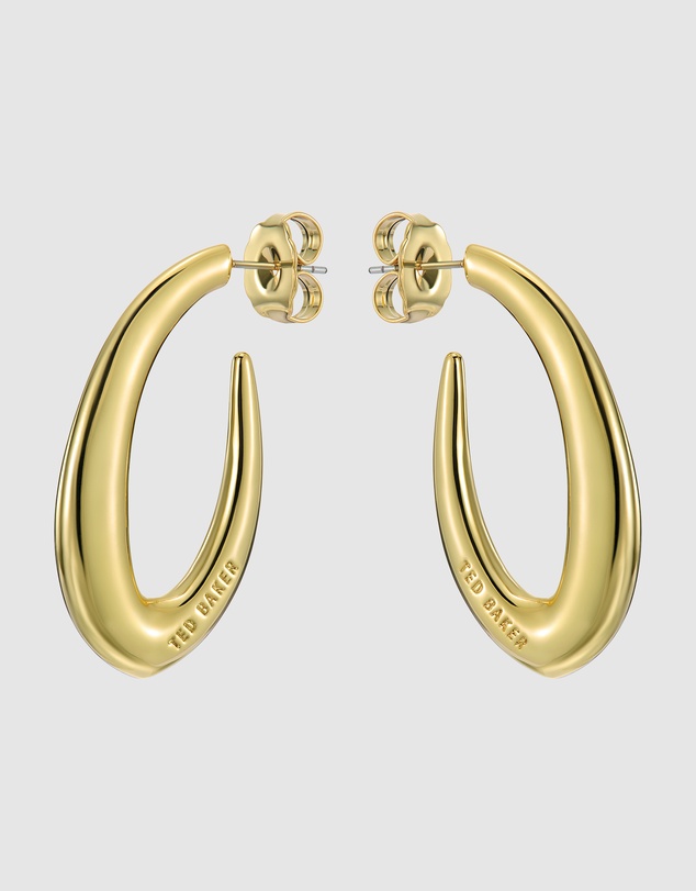 Ted Baker - SYDNEY: Smooth Link Hoop Earrings