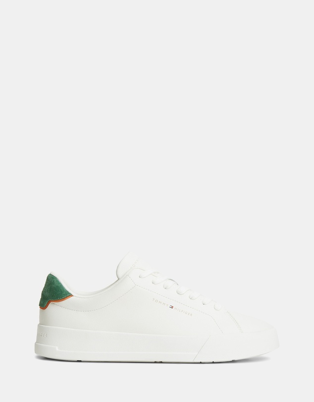 Tommy Hilfiger - TH Court Essential Leather Sneakers - Men's