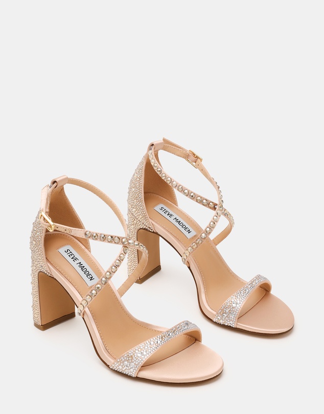 Steve Madden - Wanda-Rhs Champagne Heels