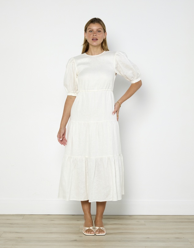 Cirkular - Pre-Loved - SIR. Lorena Tiered Midi Dress
