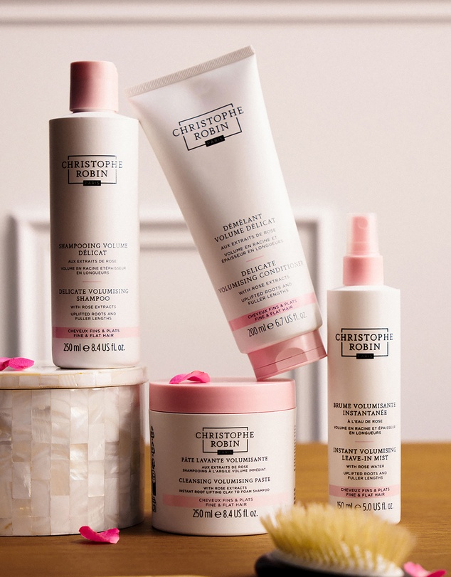 Christophe Robin - Delicate Volumizing Shampoo With Rose Extracts 250ml