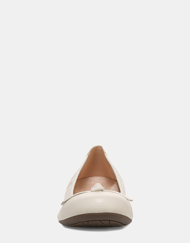 Vionic - Amorie Ballet Flat - Cream Wavy