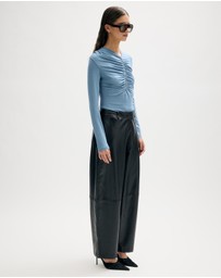Minima Esenciales - Tore Gathered Jersey Bodysuit