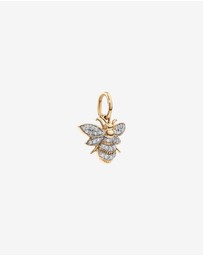 Michael Hill - Diamond Bee Pendant in 10kt Yellow Gold
