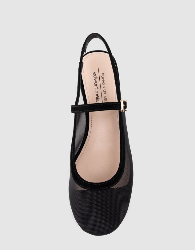 Edward Meller - DAPHNE45 Mesh Slingback Pump