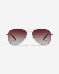 Hawkers Co - HAWKERS - HAWK - POLARIZED GOLD BROWN Sunglasses for Men and Women UV400