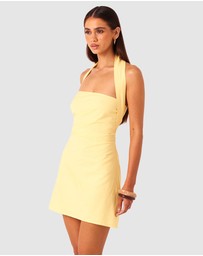 SNDYS - Romi Halterneck Mini Dress
