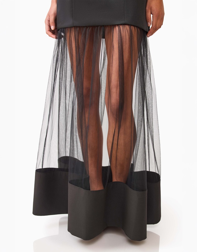 Elliatt - Marcella Strapless Gown in Black