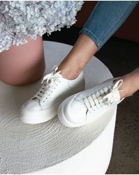 Belle & Bloom - Just A Dream Croc Leather Sneaker