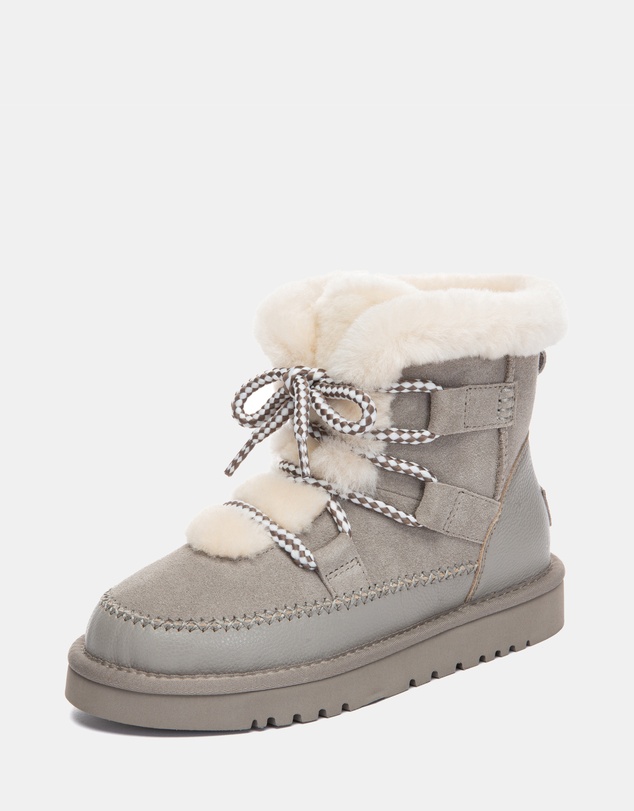 EVERAU - Australian Shepherd Ugg Elvora Cow Suede Upper UGG Boots