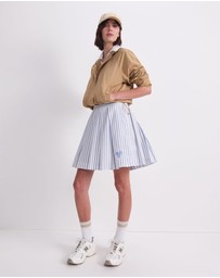 Sportscraft - Logo Stripe Tennis Skirt