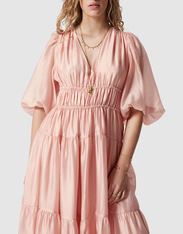 & Other Stories - Tiered Midi Dress