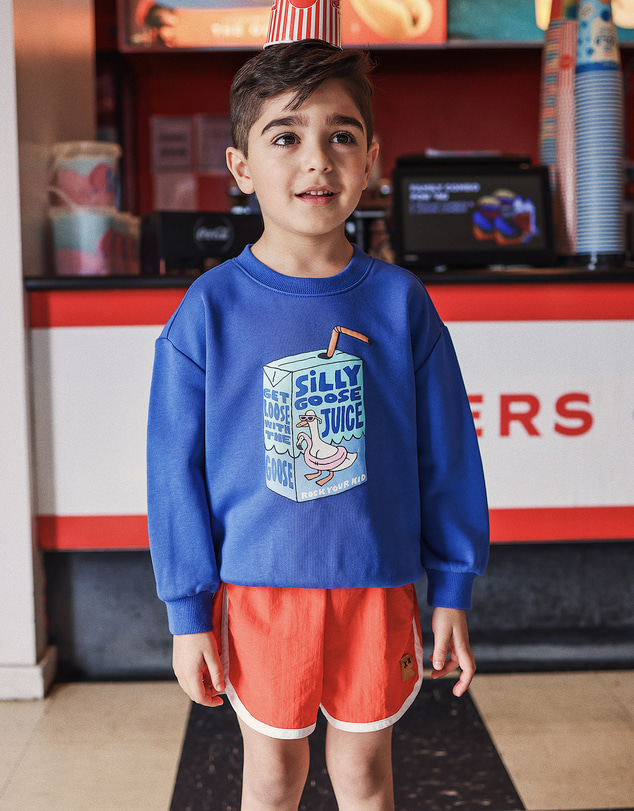 Rock Your Kid - Billy Sweater in Cobalt Blue