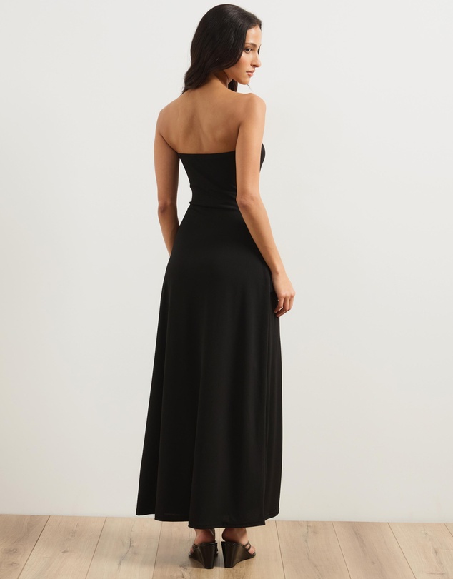 Atmos&Here - Clara Strapless Maxi Dress With Twist Detail