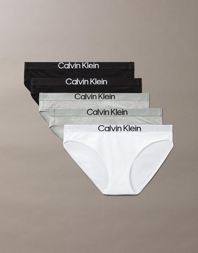 Calvin Klein - 5-Pack Cotton Stretch Bikini Briefs