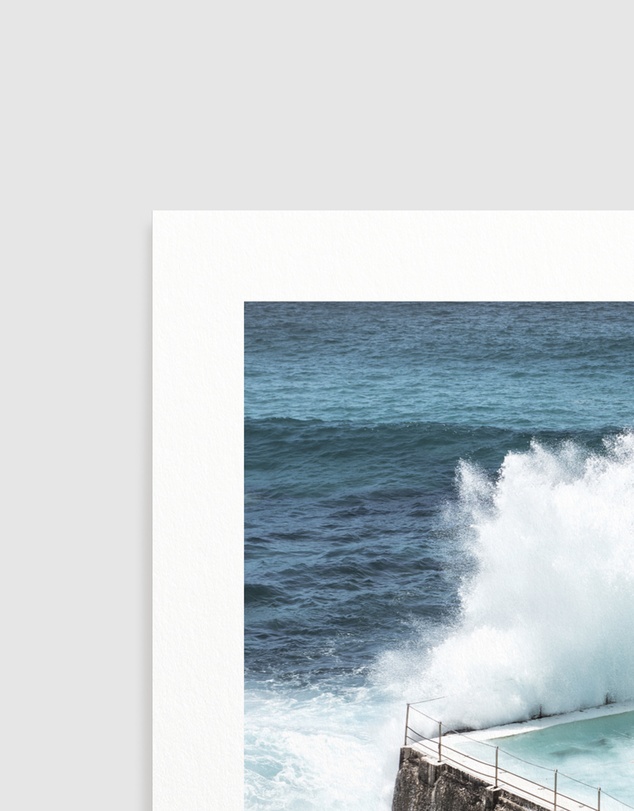 Olive et Oriel - Bondi Icebergs Art Print